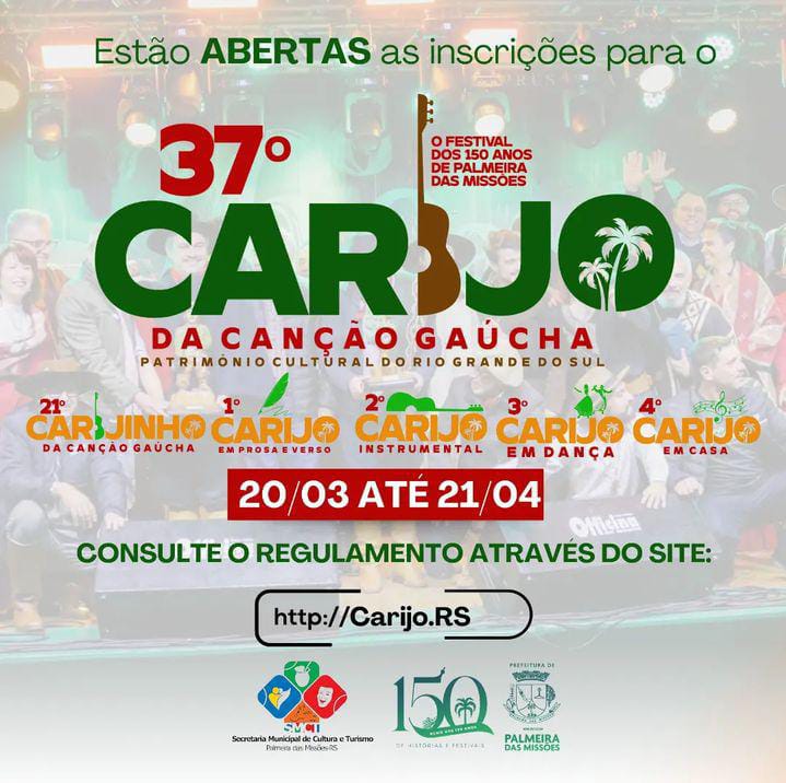 Festival Carijo da Canção Gaúcha 2024